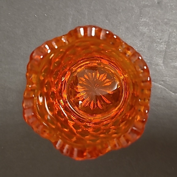 Vintage Footed Fenton Hobnail Toothpick Holder - Picture 7 of 16